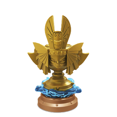 Golden Queen Sea Villian Trophy